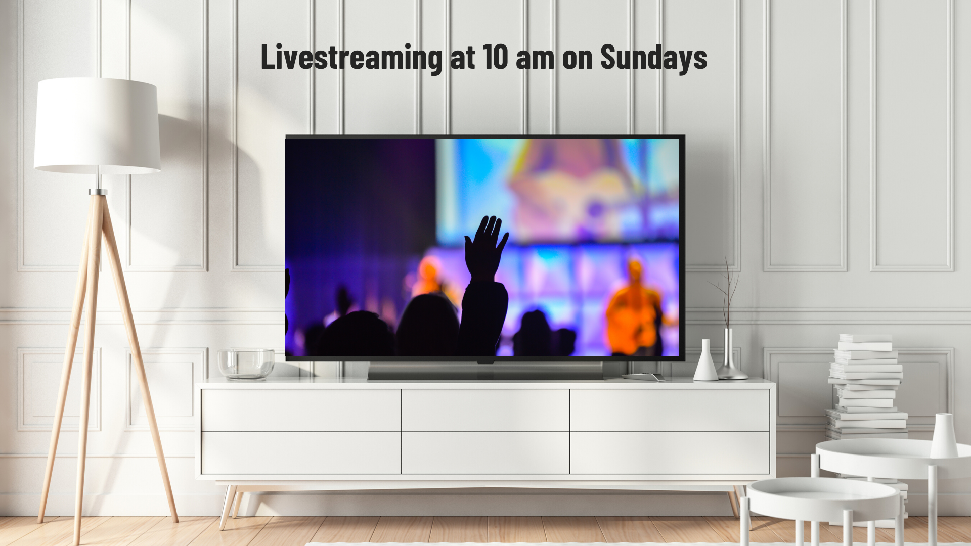 Livestreaming at 10 on Sundays