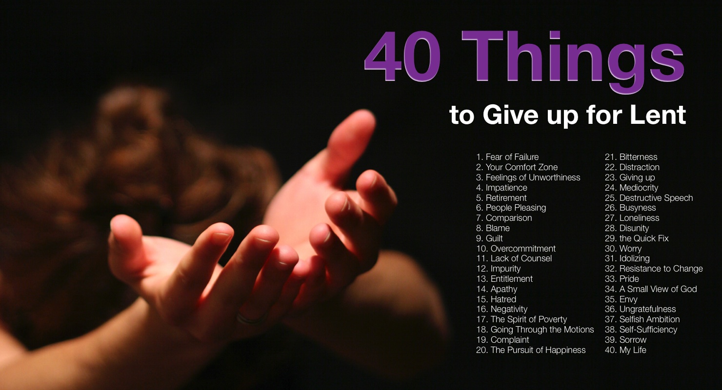 40-Things-for-Lent-List